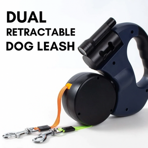 Homezo™ Dual Retractable Dog Leash