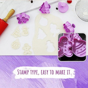 Homezo™  Christmas Stamp Biscuit Mold