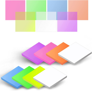 Homezo™ Transparent Sticky Notes (400 sheets)