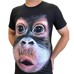 3D Gorilla Short Sleeve Tee