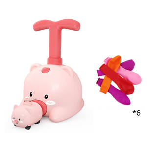 Homezo™ Balloon Powered Piggy Car