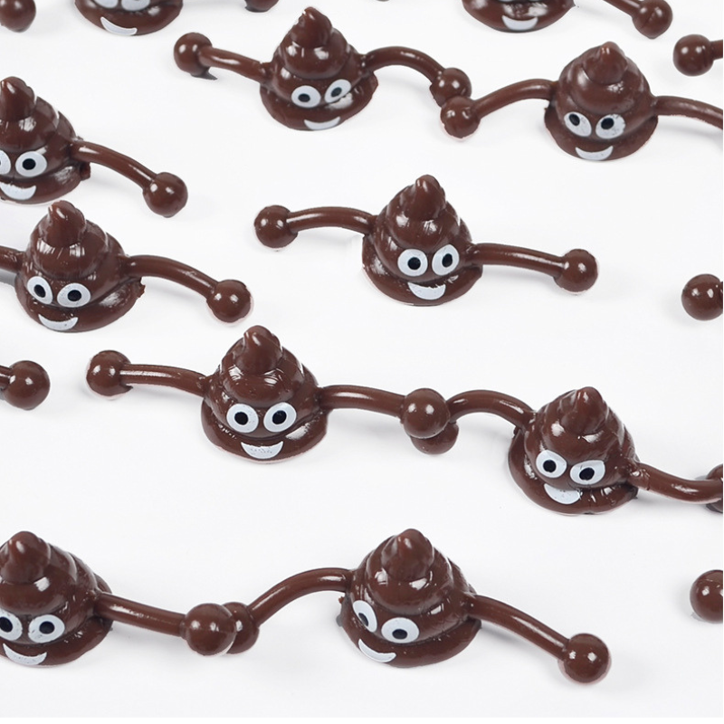 Homezo™ Smiley Poop Slingshot Toy
