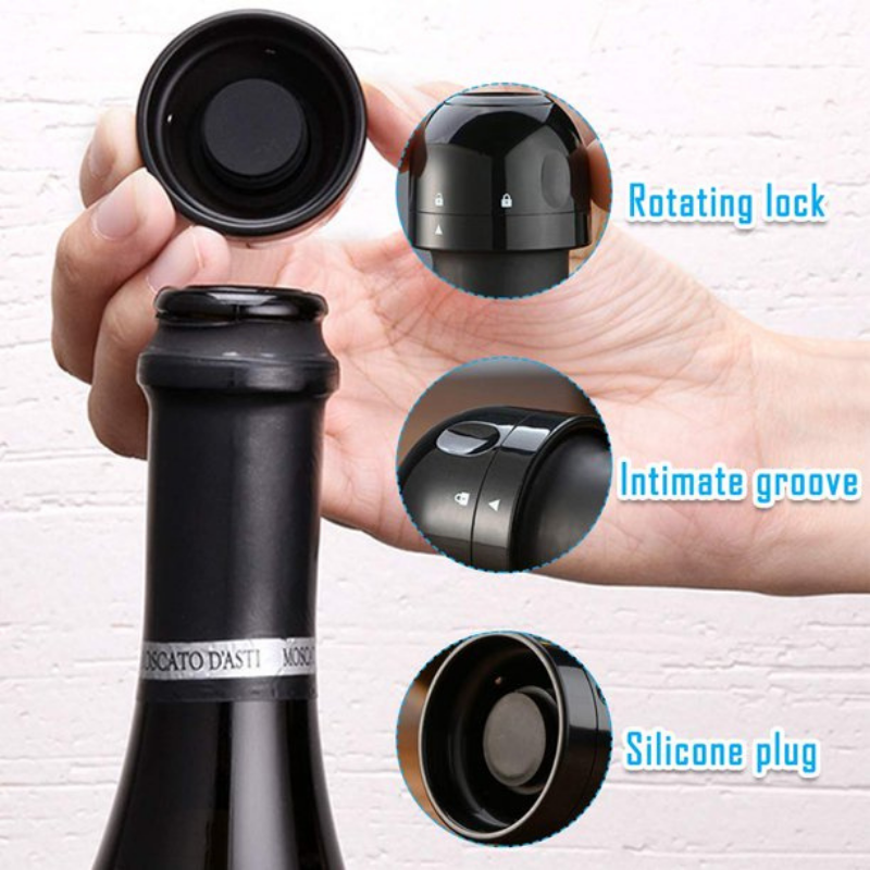 Wine & Champagne Stopper (Buy 2 Get 1 FREE)