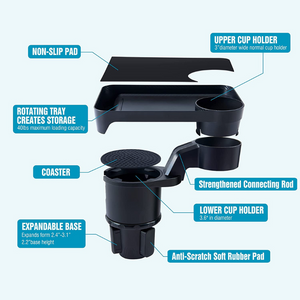 Homezo™ Multifunctional Cup Holder Tray