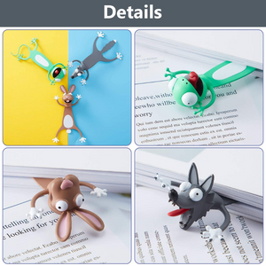 Homezo™ Squashed Animal Bookmark (Buy 2 Get 1 FREE)