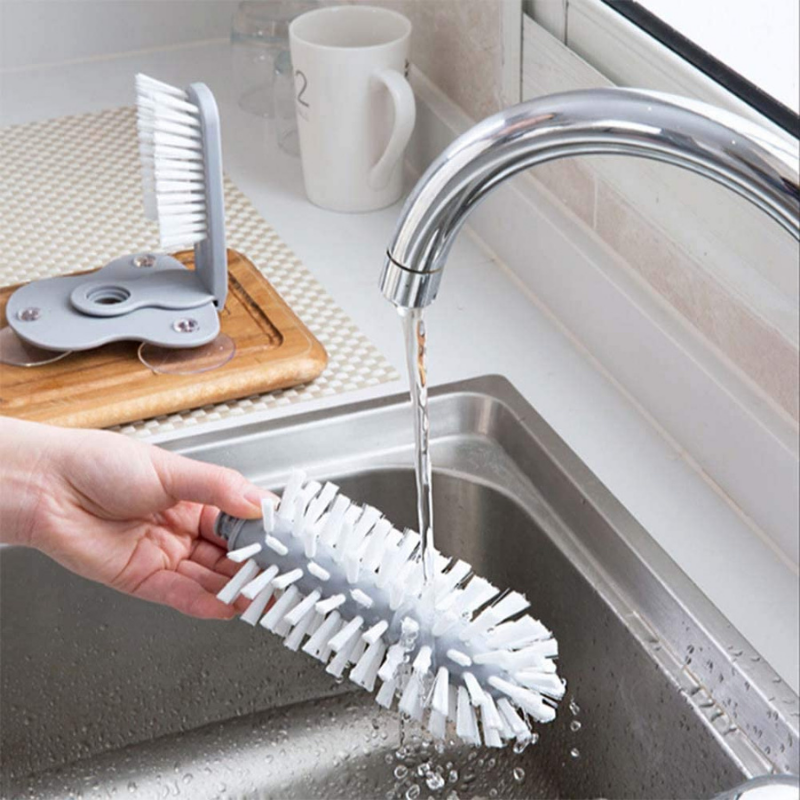 Healifty Coffee Cup Cleaning Brush Baby Coffee Cup Baby Bottle Brush Cup  Brush Cleaner Bottle Scrubber Mug Household Cleaning Brushes Kitchen Brush