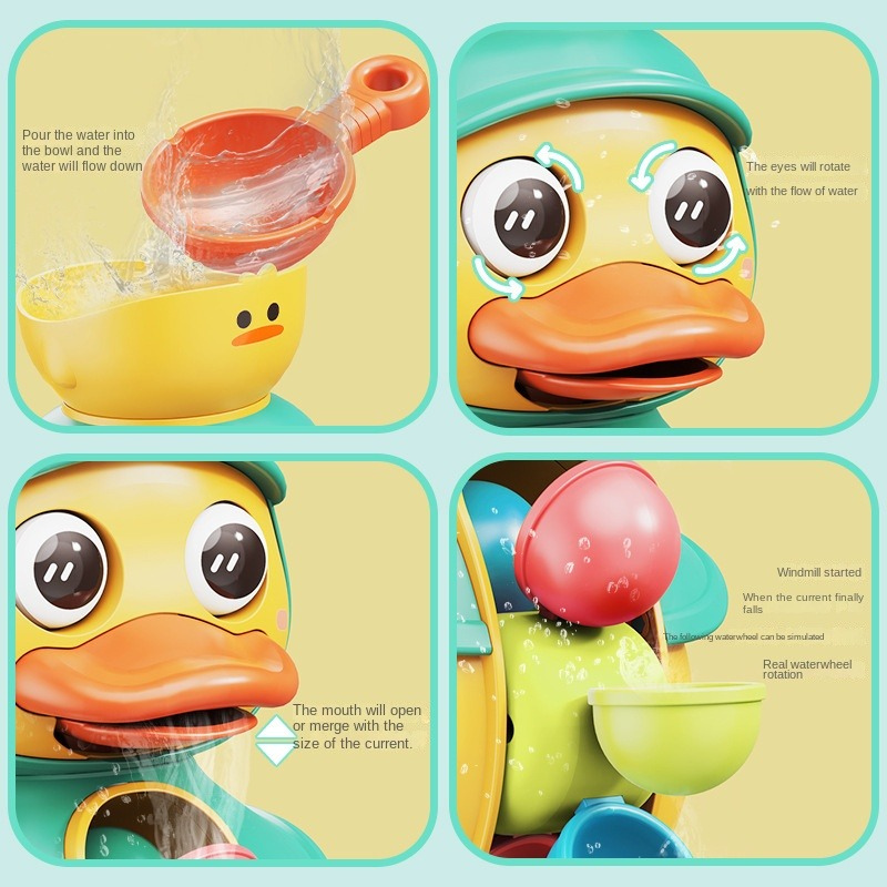 Homezo™ Duck Water Wheel Bath Toy