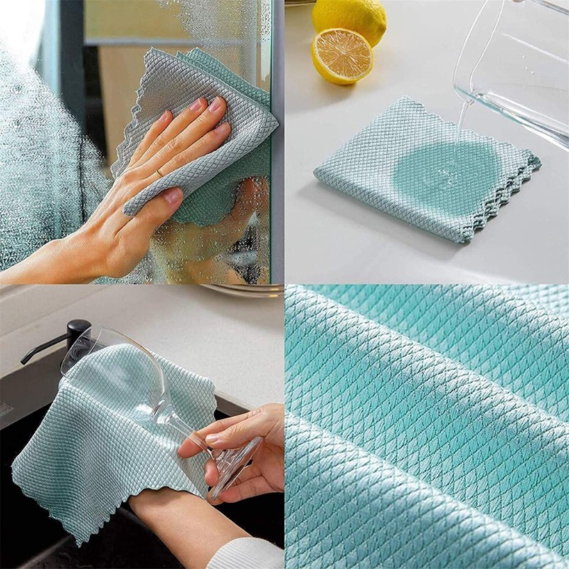 Homezo™ Streak-Free Cleaning Cloth (5PCS)