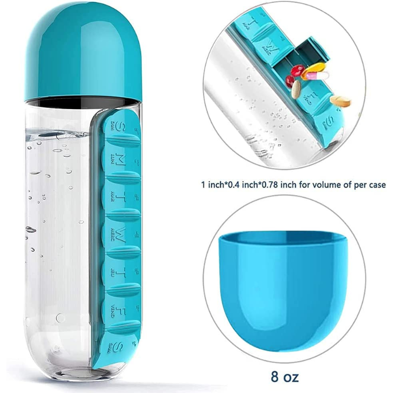 Homezo™ Water Bottle & Pill Organizer (Buy 2 Get 1 FREE)