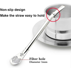 Homezo™ Stainless Steel Spoon Straw (Buy 2 Get 1 FREE)