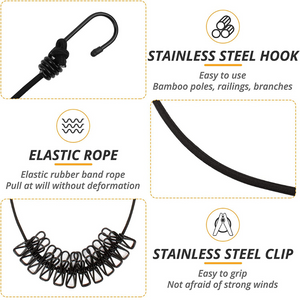 Homezo™ Travel Elastic Clothesline (Buy 2 Get 1 FREE)