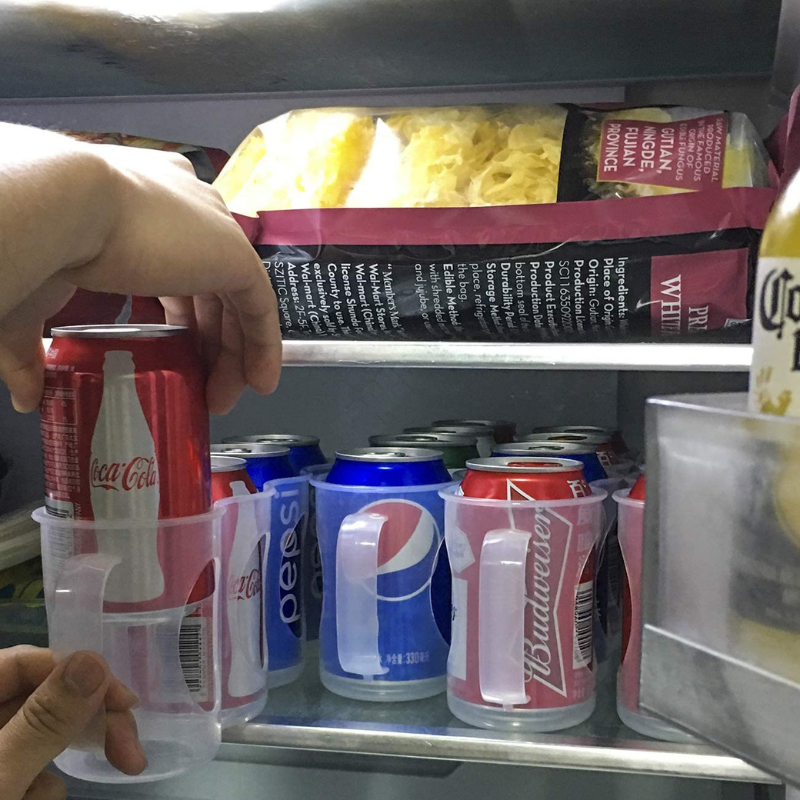 Homezo™ Soda Can Rack with Handle