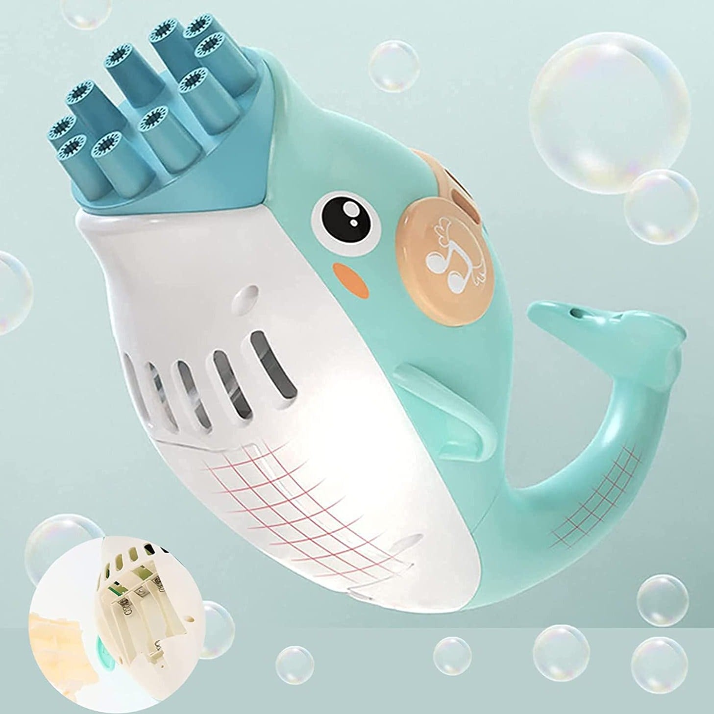 Homezo™ Dolphin Bubble Gun