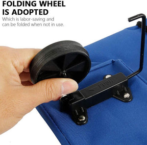 Homezo™ Foldable Shopping Trolley Tote Bag