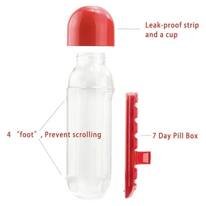 Homezo™ Water Bottle & Pill Organizer (Buy 2 Get 1 FREE)