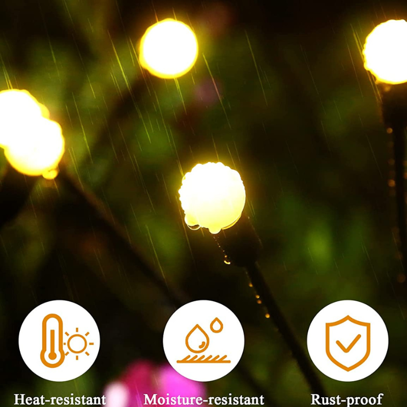 Homezo™ Solar-Powered Firefly Lights (Set of 2)