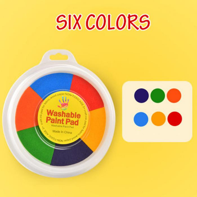 Washable Paint Set for Kids and Toddler - Finger Painting Kit for