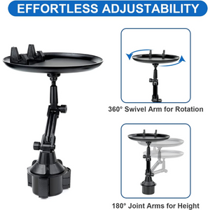 Homezo™ Adjustable Car Tray Table