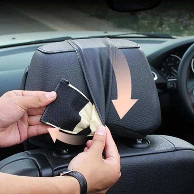 (Free shipping) Memory Foam Car Neck Pillow with Phone Holder