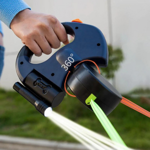 Homezo™ Dual Retractable Dog Leash