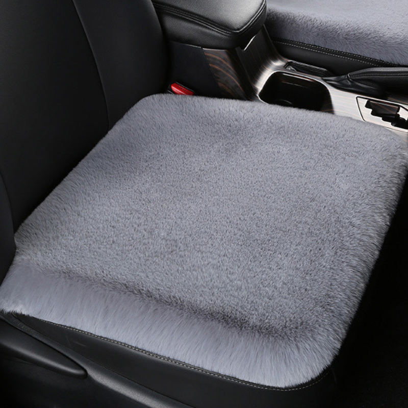 Car Seat Covers,plush Car Seat Cushion - Rabbit Plush,fluffy Comfy Pad,for  Winter Car Seat