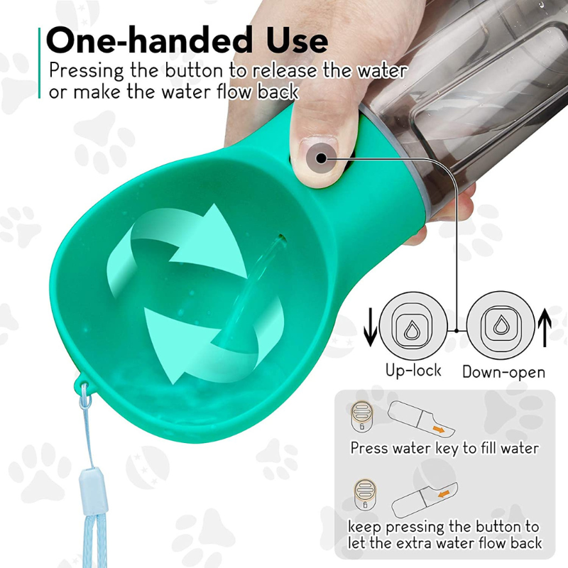 Homezo™ 4-in-1 Pet Water Bottle