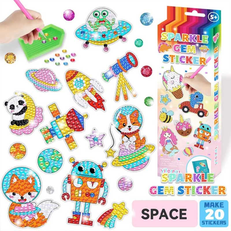 273ct Rainbow Gem Stickers - Mondo Llama™