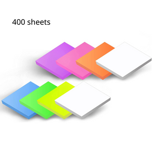 Homezo™ Transparent Sticky Notes (400 sheets)