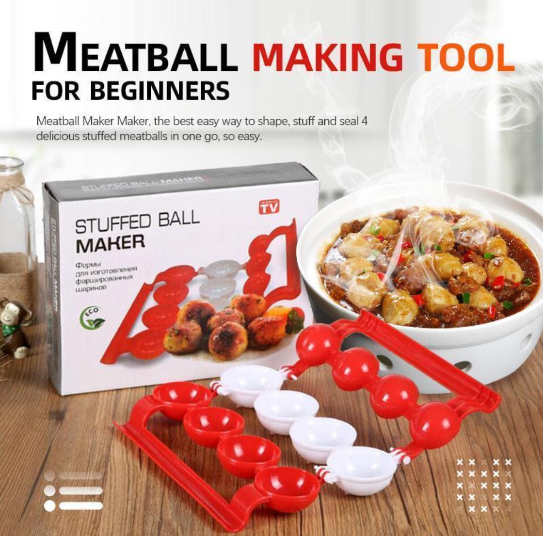 Homezo™ Meatball Maker Tool