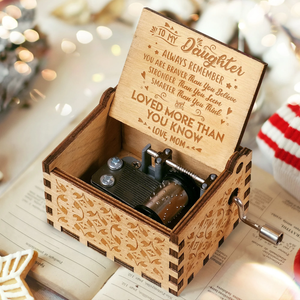 Mom To Daughter - Engraved Music Box