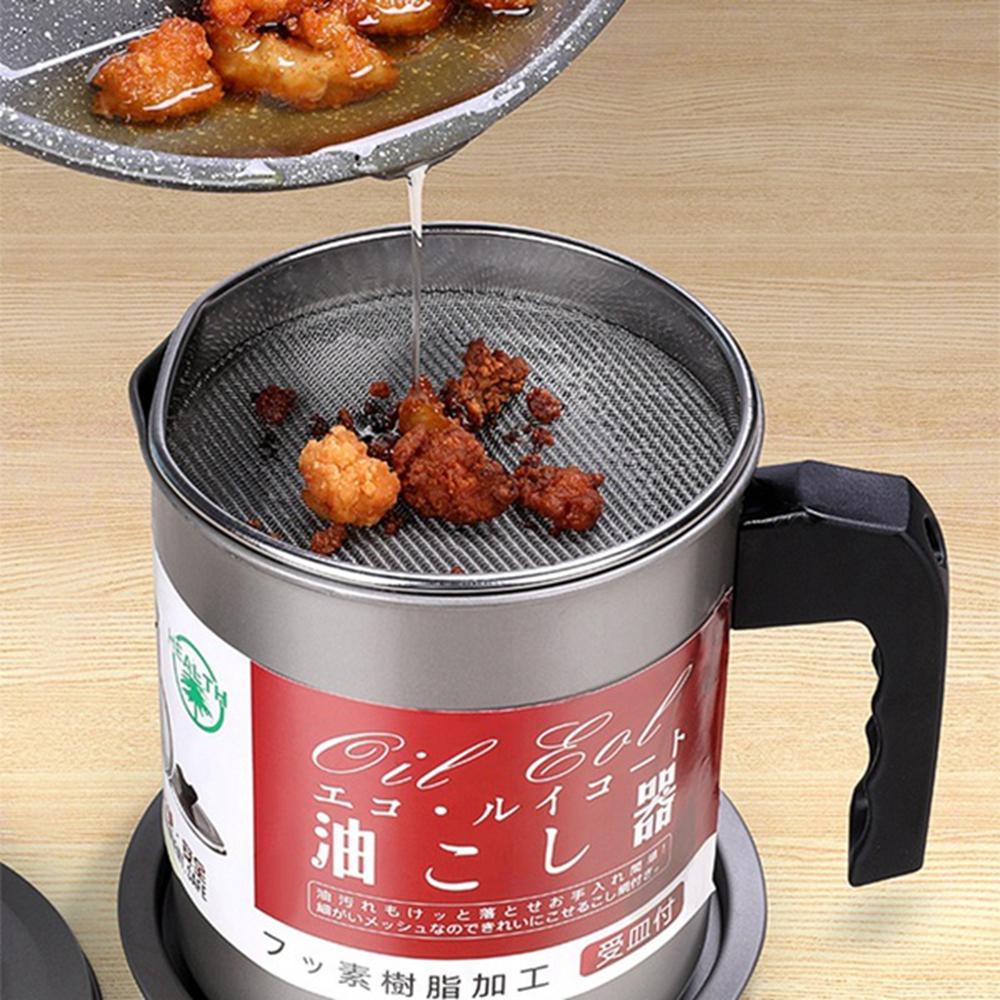 Homezo™ Stainless Steel Oil Filter Pot